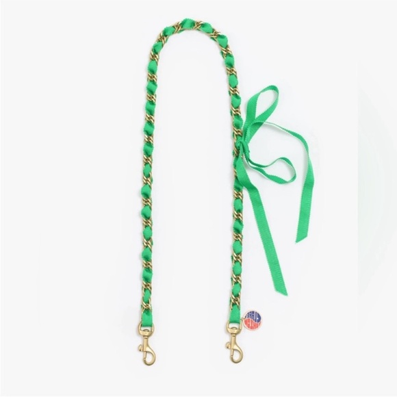 Clare V Handbags - Clare V x MOTHER The Link Up Shoulder Strap Green And Gold LIMITED EDITION